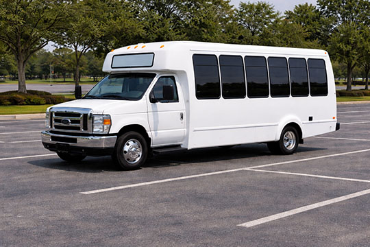 20-passenger minibus available for charter in Owasso, OK